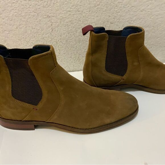 JOHNSON & MURPHY Mens Brown Goring Comfort Danby Round Toe Boots Shoes 11M - Picture 4 of 11